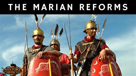 For anyone having trouble with triggering Marian Reforms.